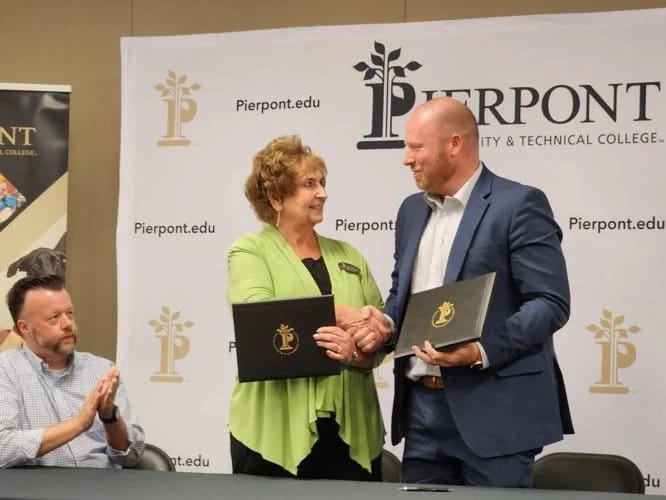 people shaking hands