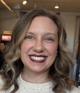 Photo of smiling Kathryn Hurst