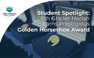 Student Spotlight: 8th Grader Harlan Earns Prestigious Golden Horseshoe Award